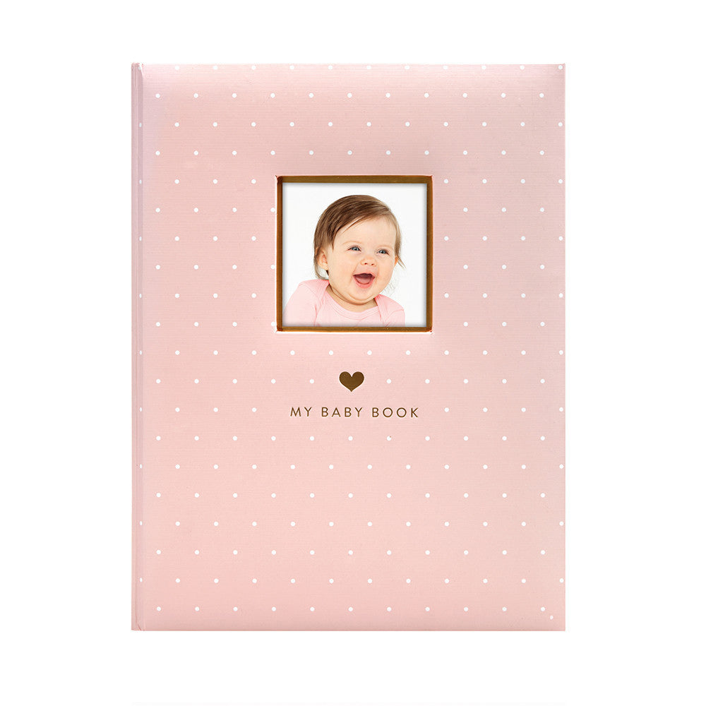 Pearhead - Pink Sweet Welcome Babybook-The Stork Nest