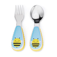 Skip Hop - Bee Zootensils Fork and Spoon Set-The Stork Nest